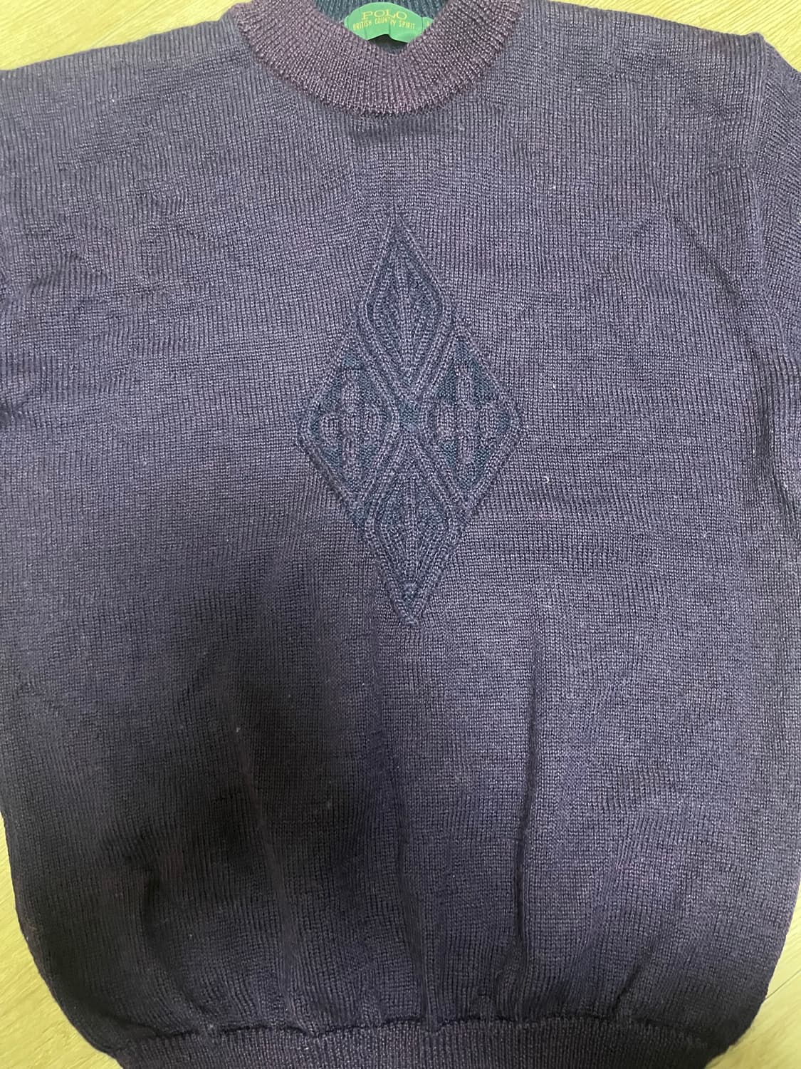 폴로 라지 니트 상품이미지2