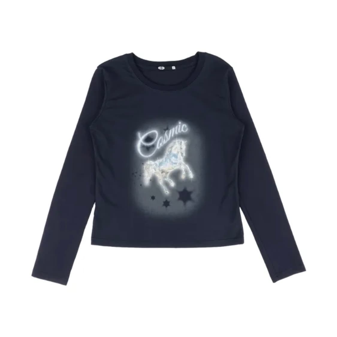 ERTR Cosmic Horse 코스믹 홀스 롱슬리브 네이비 상품이미지3
