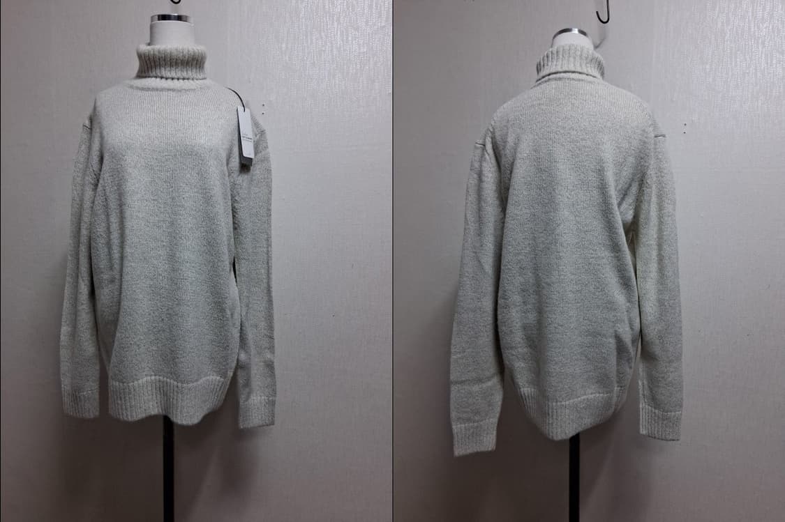 Mind Bridge  마인드브릿지 남성 울 터들넥 니트 새옷상태 95  상품이미지3