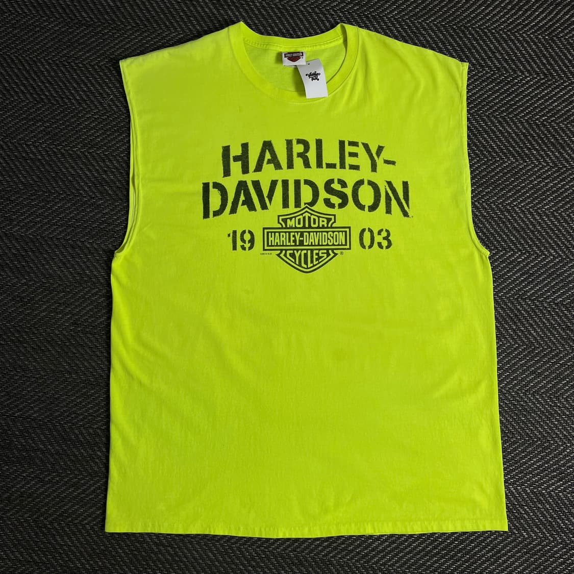 할리데이비슨 빅로고 올드스쿨 박시핏 슬리브리스 o 3312 상품이미지1