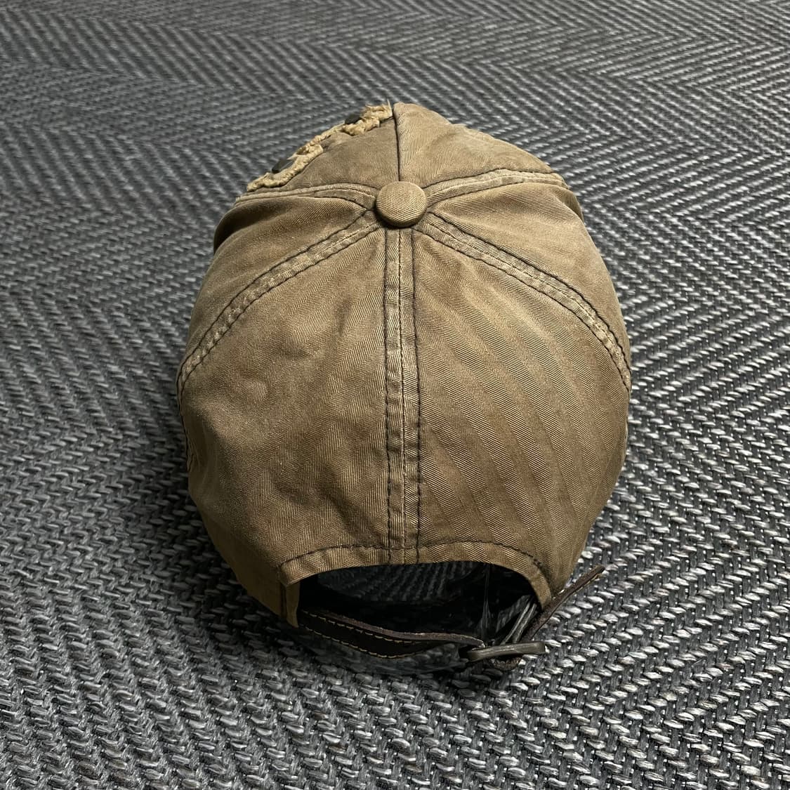 berkeley y2k 패치워크 볼캡 브라운o 5137 상품이미지4