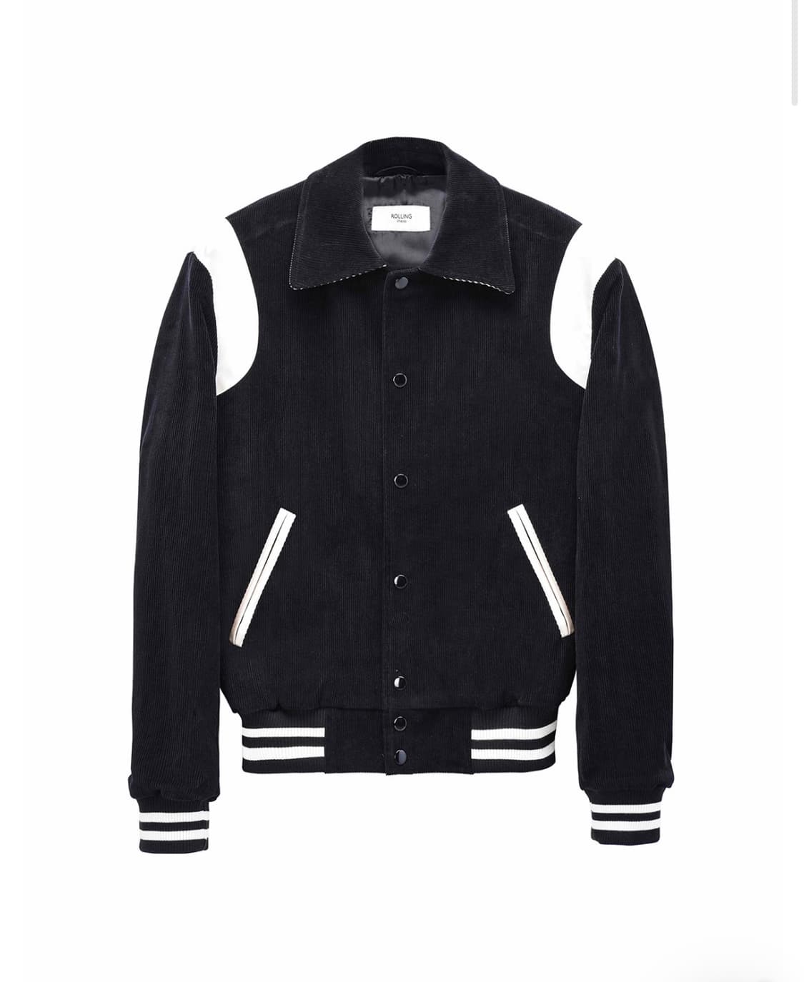 롤링스튜디오 코듀로이 바시티 자켓 상품이미지1