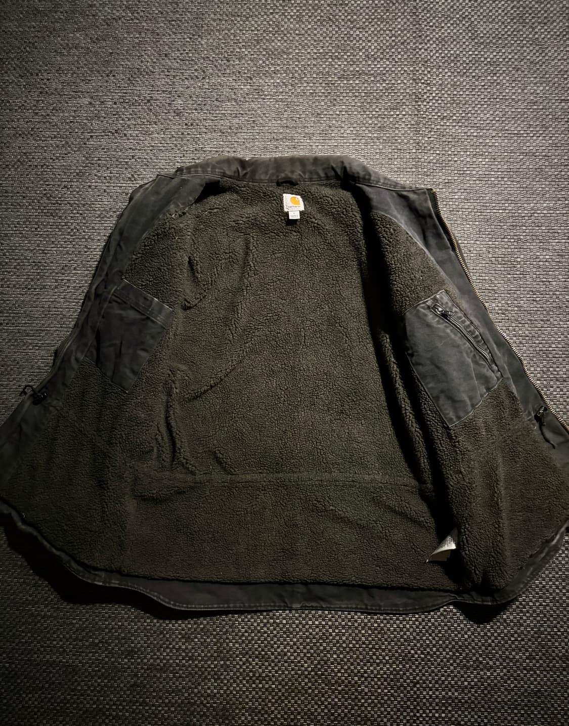 칼하트 리지 코트 C61 BLK L/R 상품이미지5