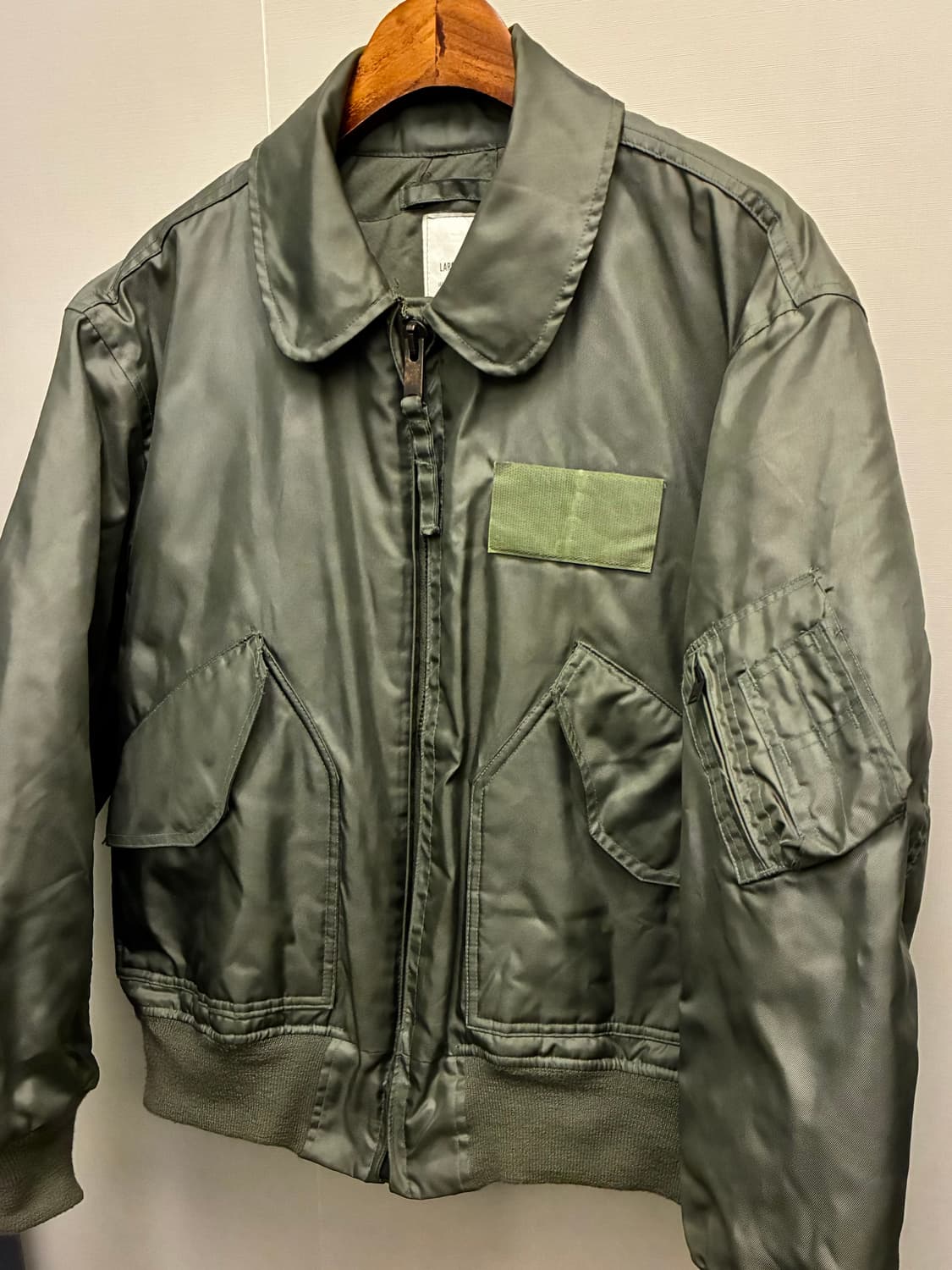 (L/42~44)90s OG CWU-45P 밀리터리 플라이트자켓 탑건 상품이미지3