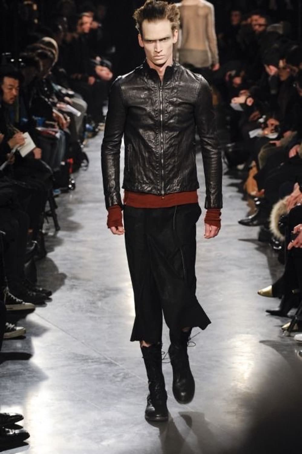 Julius7 런웨이 초판 레더 자켓 상품이미지1