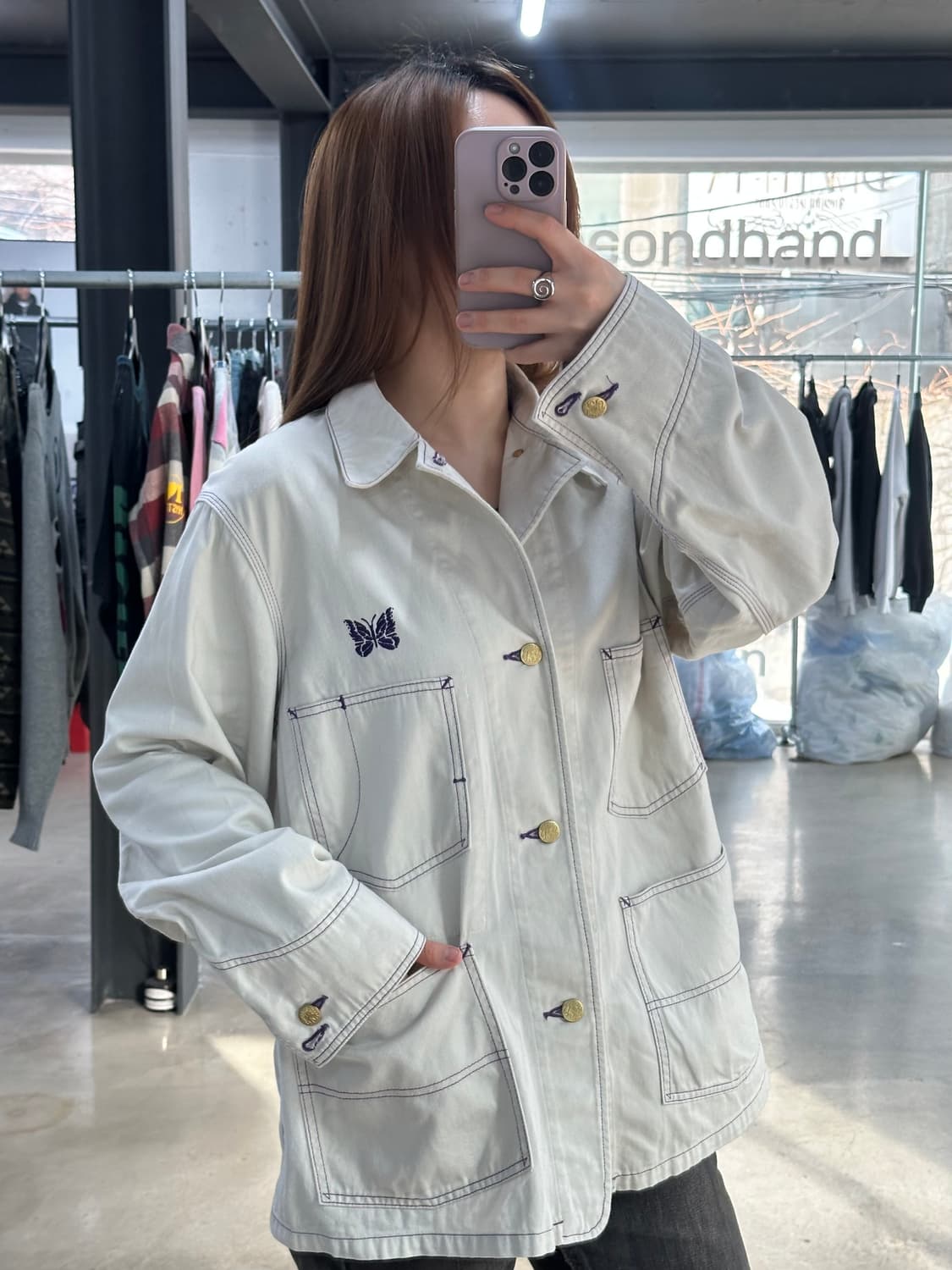 니들스 x 스미스코튼 커버올 자켓 상품이미지3