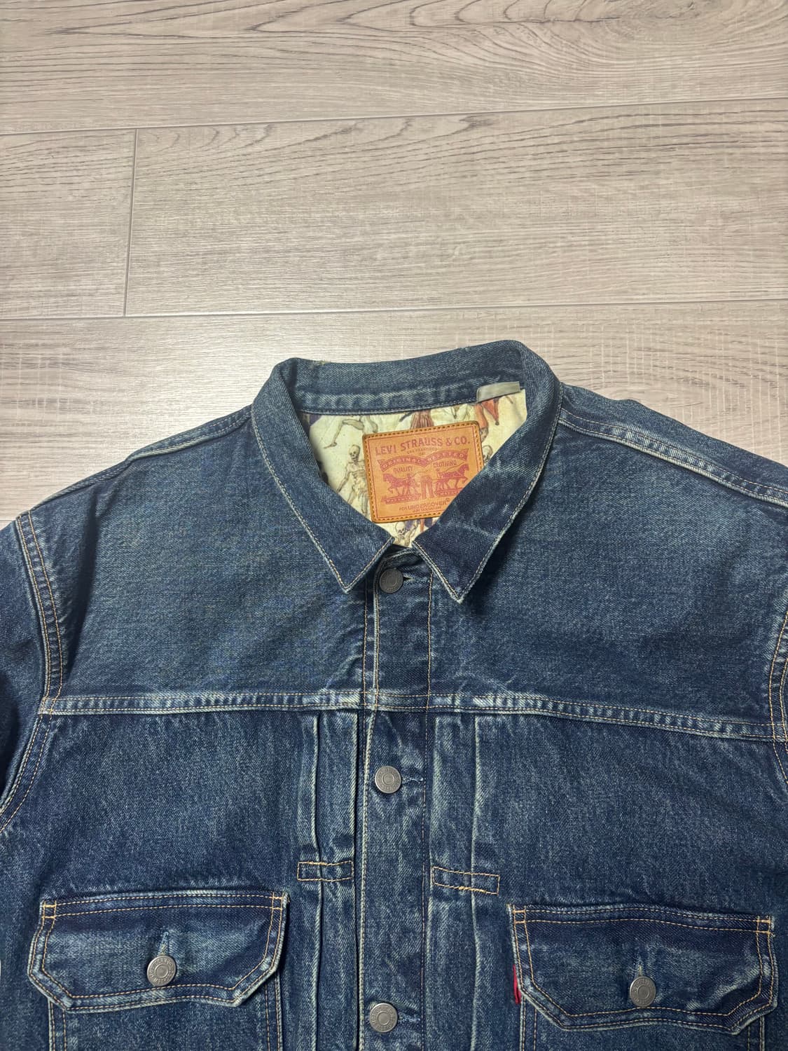 [L] 리바이스 언더커버 데님자켓 17aw 상품이미지3