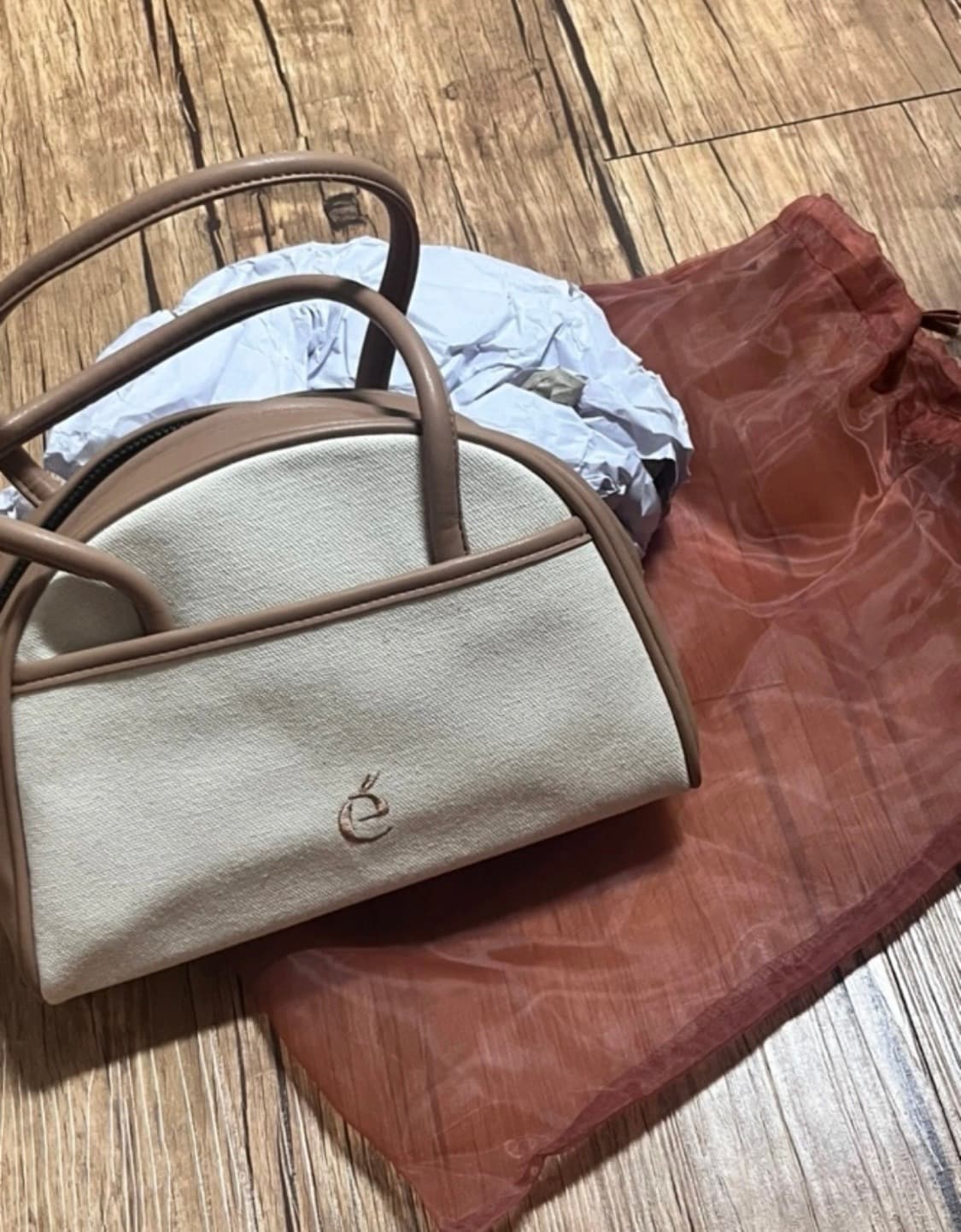 아카이브앱크 mini bowling bag(미니볼링백) sand cast 상품이미지1