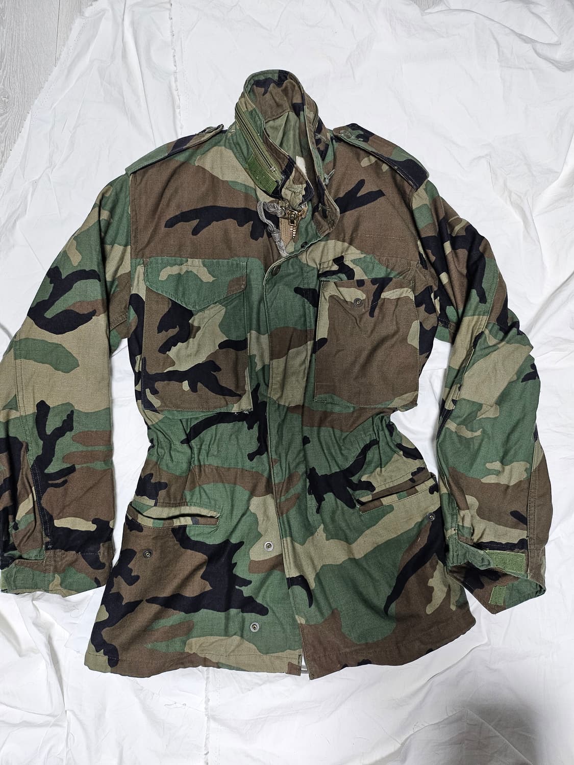 80s 우드랜드 USA M65 필드 자켓 XS 상품이미지1