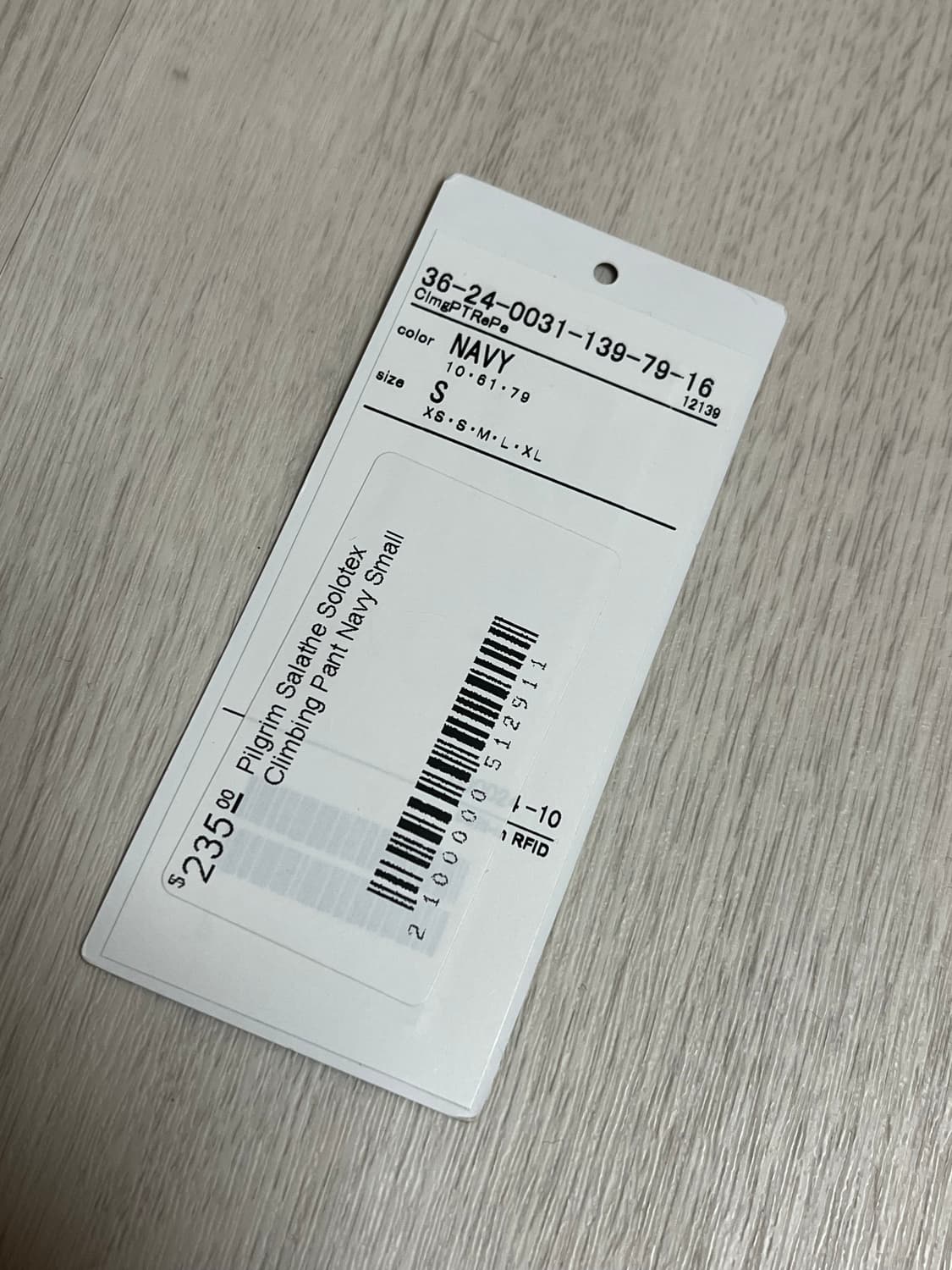 [s]Pilgrim climbing pant navy 상품이미지5