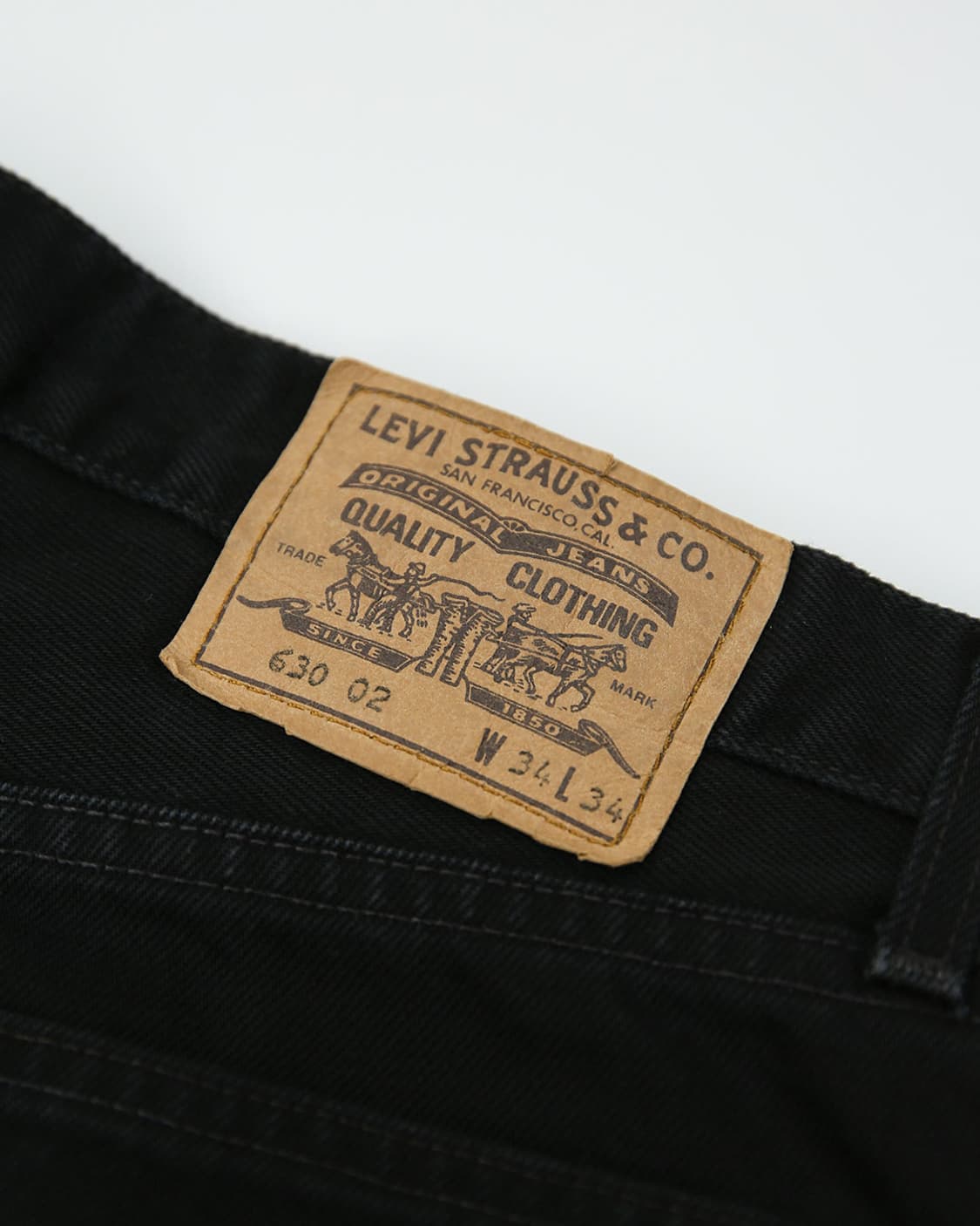 90's Levi's 630 orange tab Denim Pants 상품이미지3