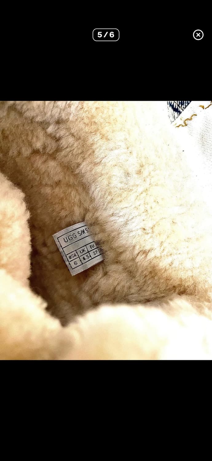 ugg 어그 레이스업 소가죽 빈티지 롱부츠 상품이미지5