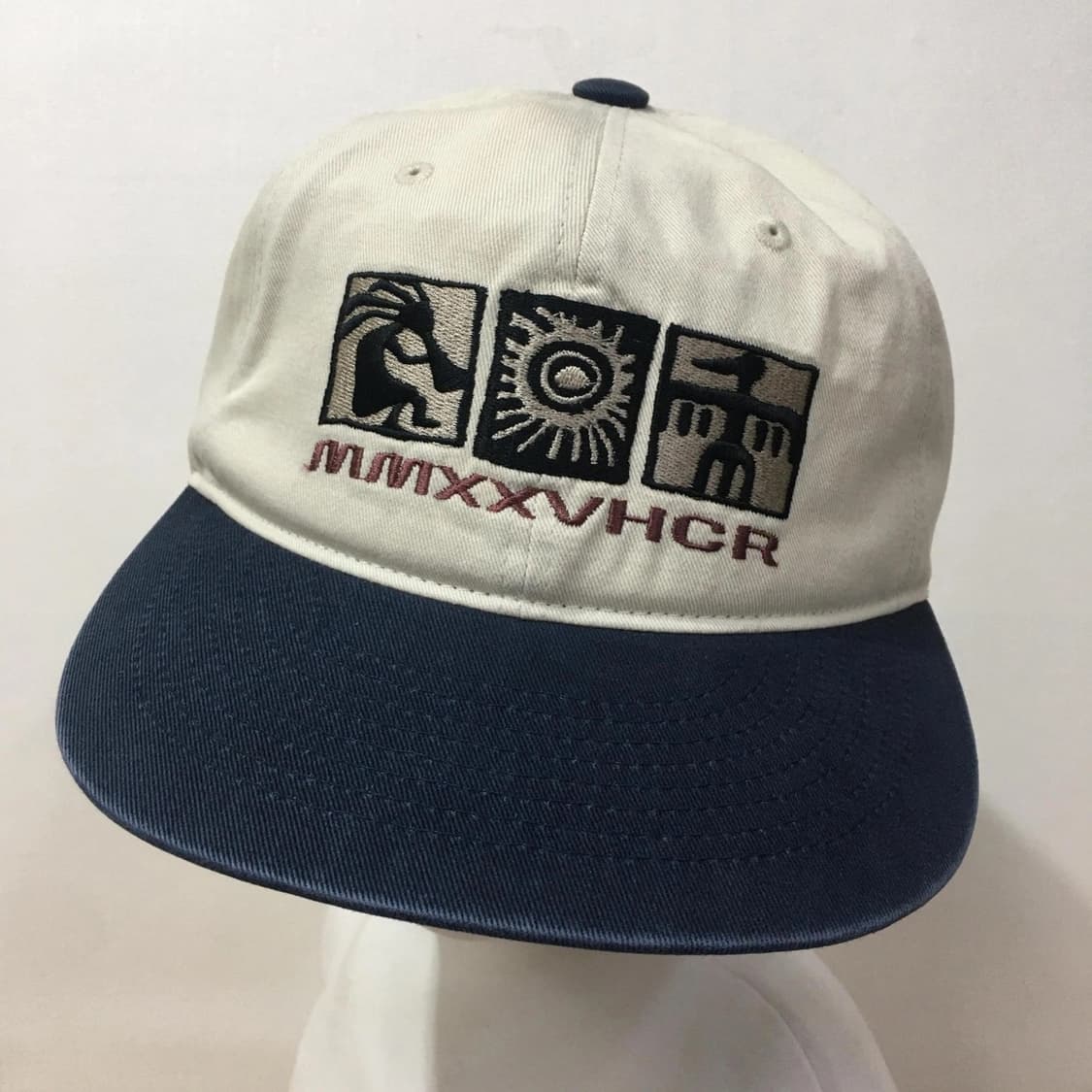 마스컴퍼니x해칭룸 코코펠리 볼캡 (크림/네이비) 상품이미지4