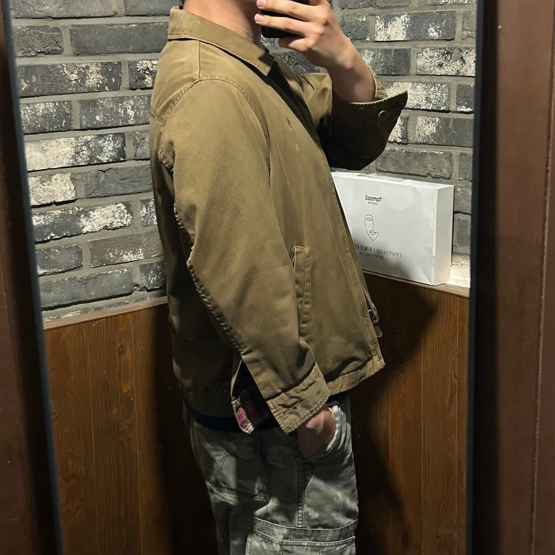 M) 폴로 랄프로렌 베이포트 스윙탑 코튼 자켓 브라운 상품이미지9
