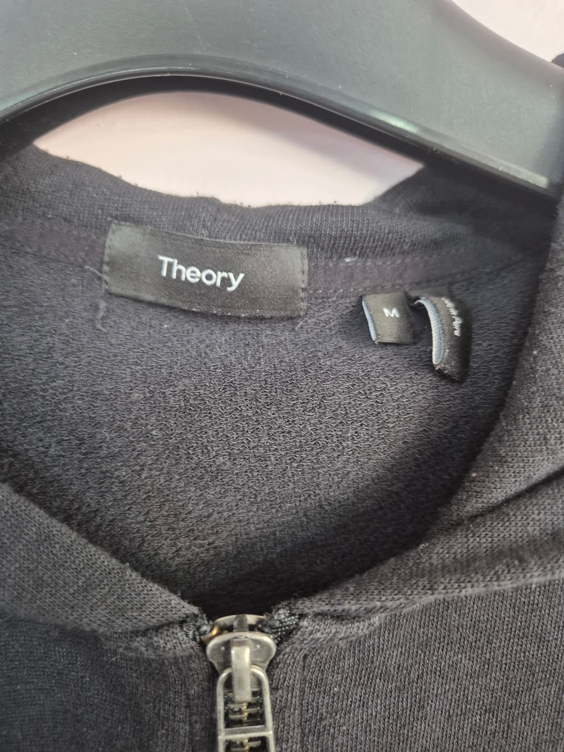 Theory 띠어리 후드 집업 블랙 상품이미지4