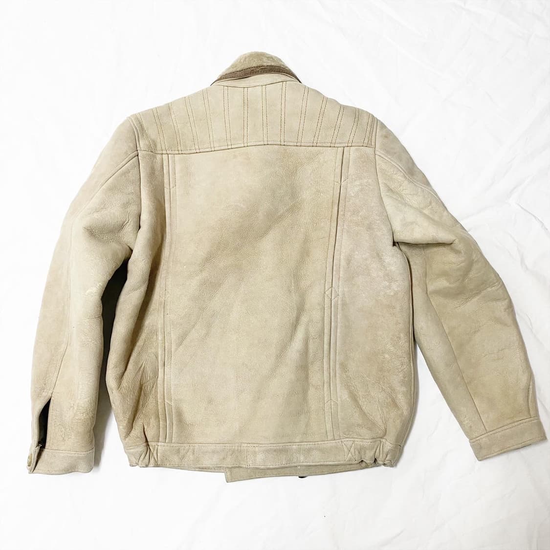 [데드스탁] 긴자 식스 - 리얼 양모 무스탕 자켓 상품이미지4