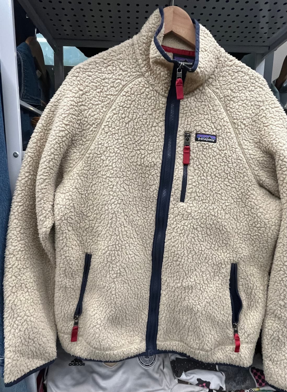 파타고니아 레트로 파일 플리스 자켓 아이보리 상품이미지3