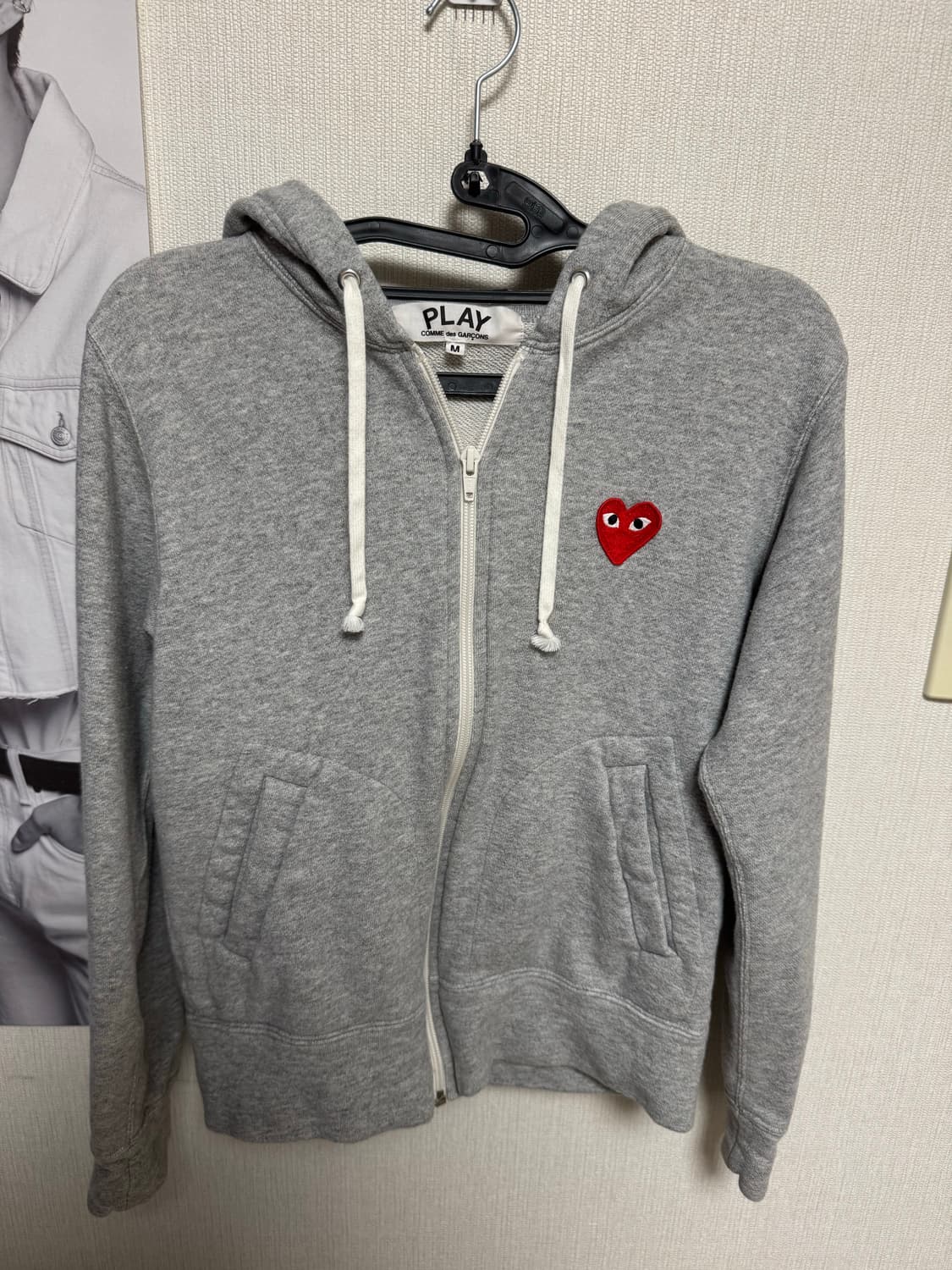 꼼데가르송 정품 후드집업 m 상품이미지1