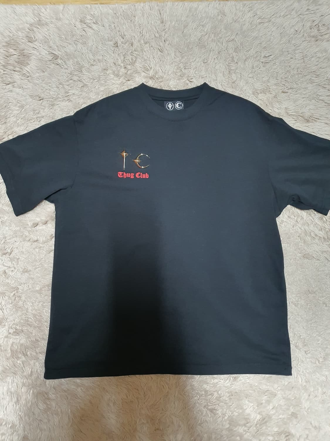 떠그클럽 반팔 상태 굿 사이즈3 실측 100~105 상품이미지1
