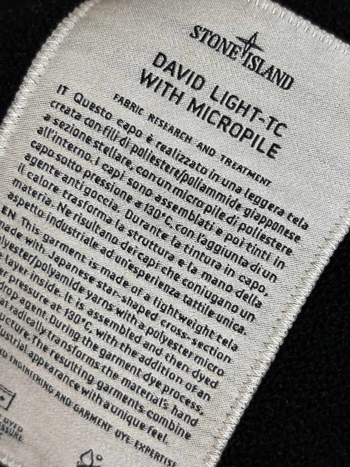 스톤아일랜드 david tc light 점퍼 상품이미지4