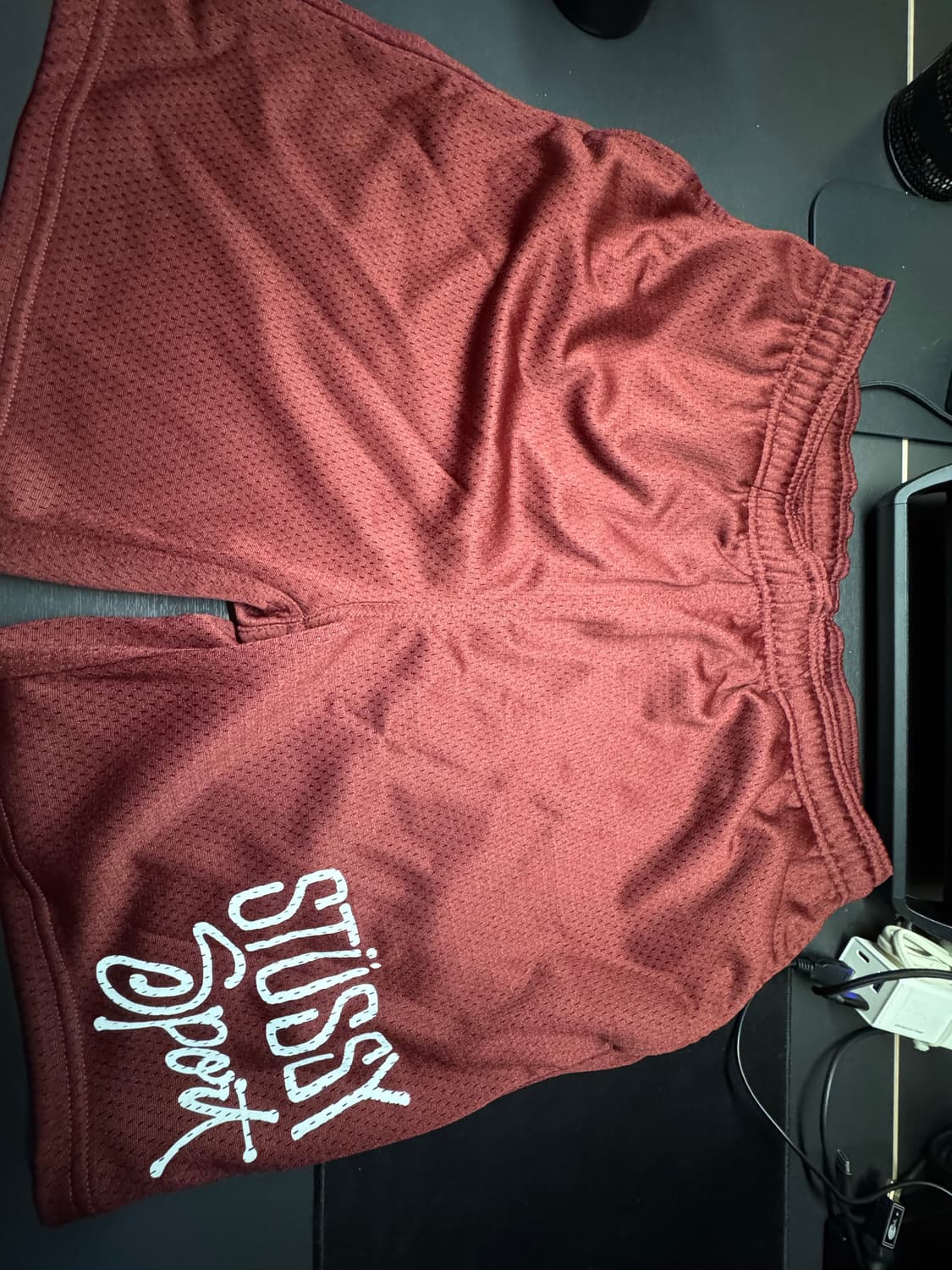 스투시 매쉬 스포츠 마룬 ss24 (m) 상품이미지1