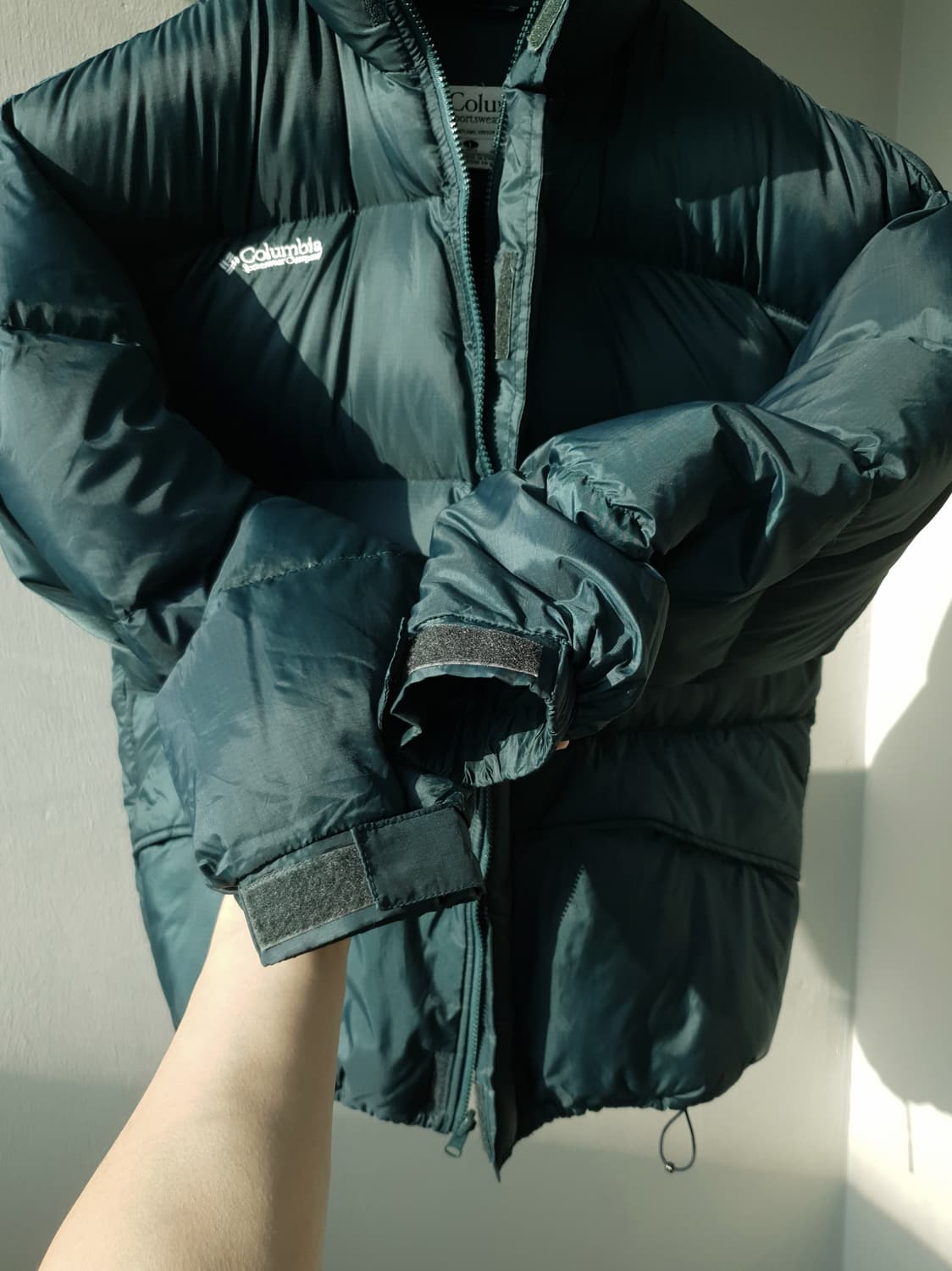 90s Columbia puffer down jk 상품이미지4