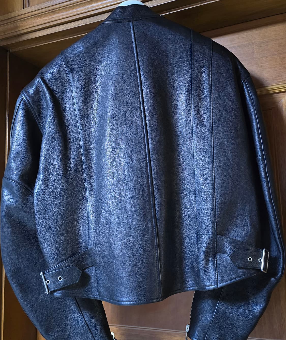 렉토 모터사이클 레더 자켓 S사이즈 팝니다. 상품이미지4