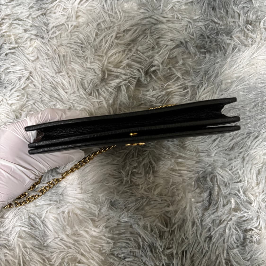 S급 구찌 GG 마몽(마몬트) 레더 체인백 급처 상품이미지6