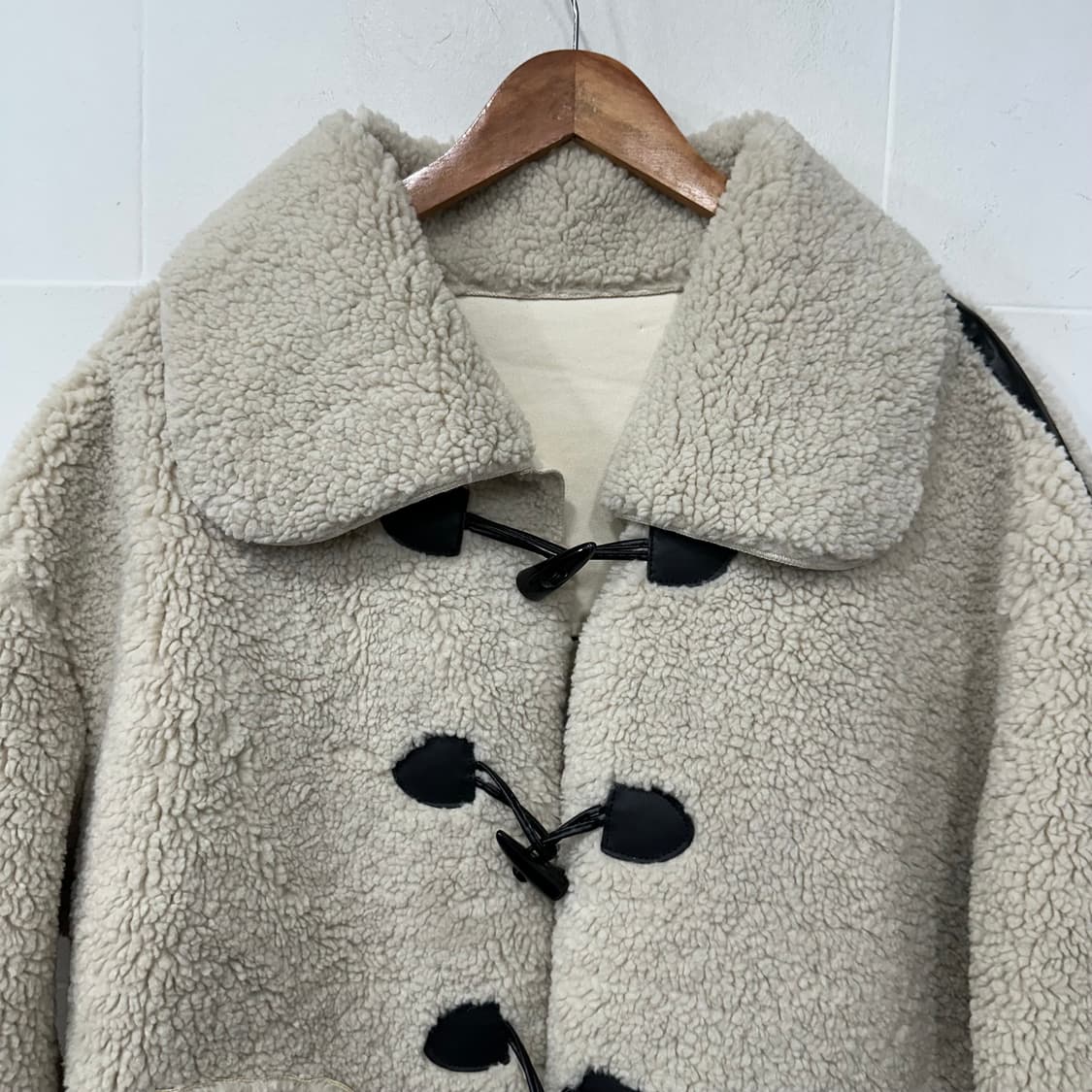 뽀글이 하프 떡볶이 코트 상품이미지2