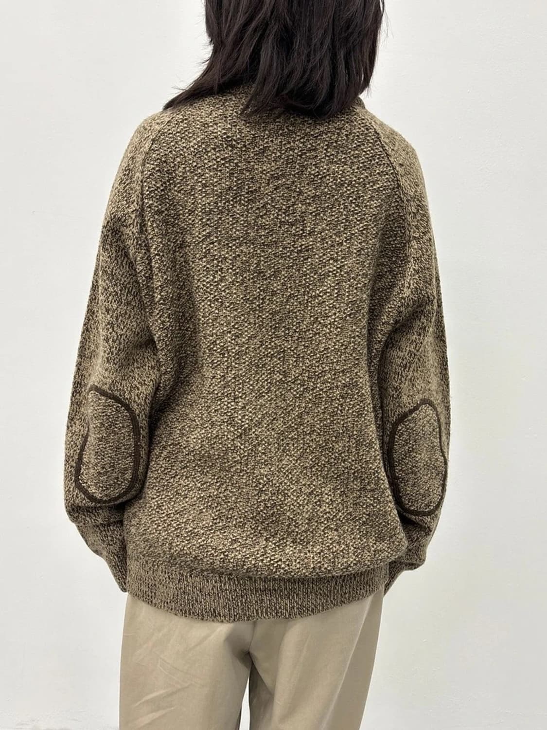 Next Button-Neck Marled Knit Sweater 상품이미지3