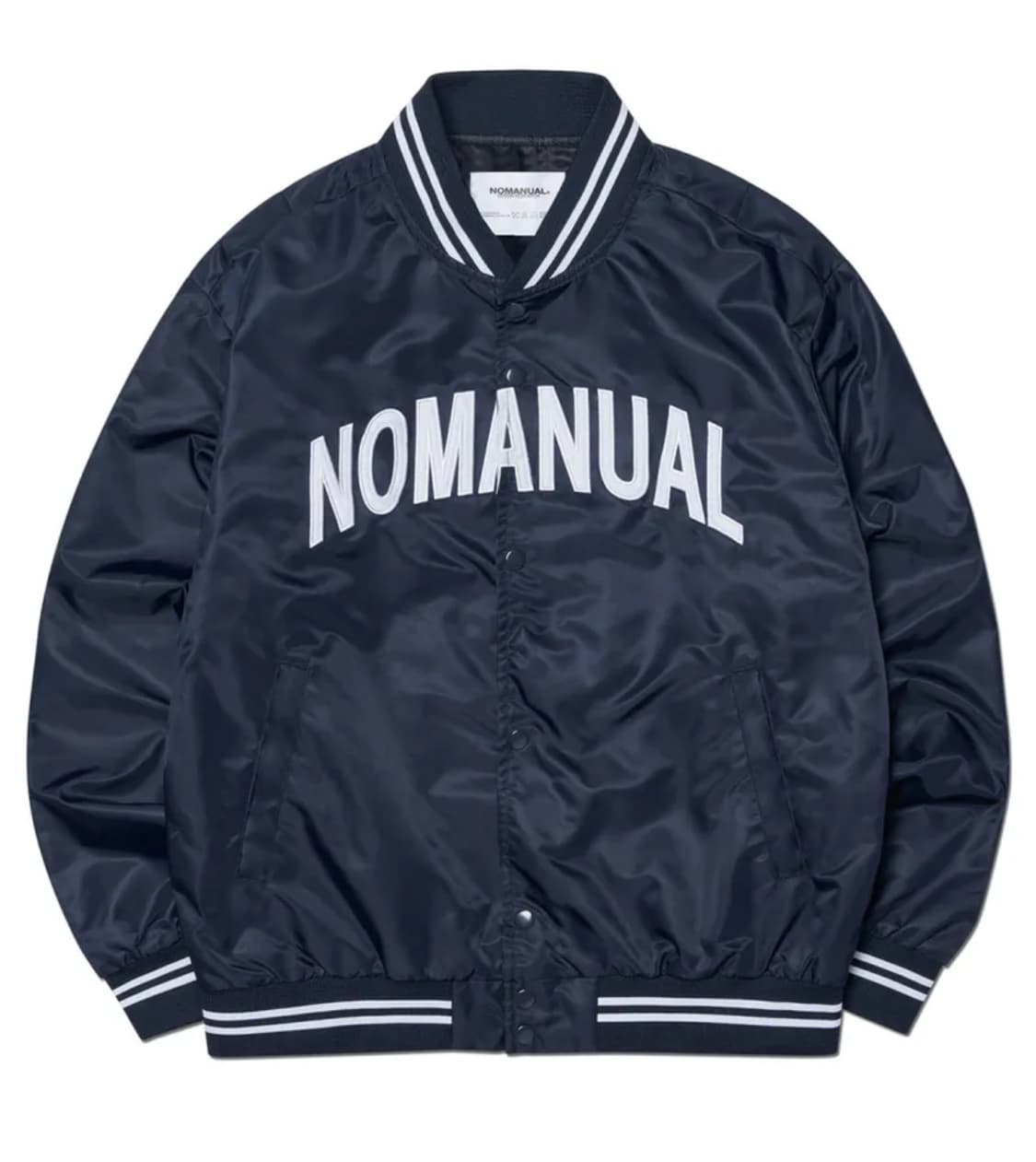 노매뉴얼 ARCH LOGO VARSITY JACKET 바시티 자켓 상품이미지1