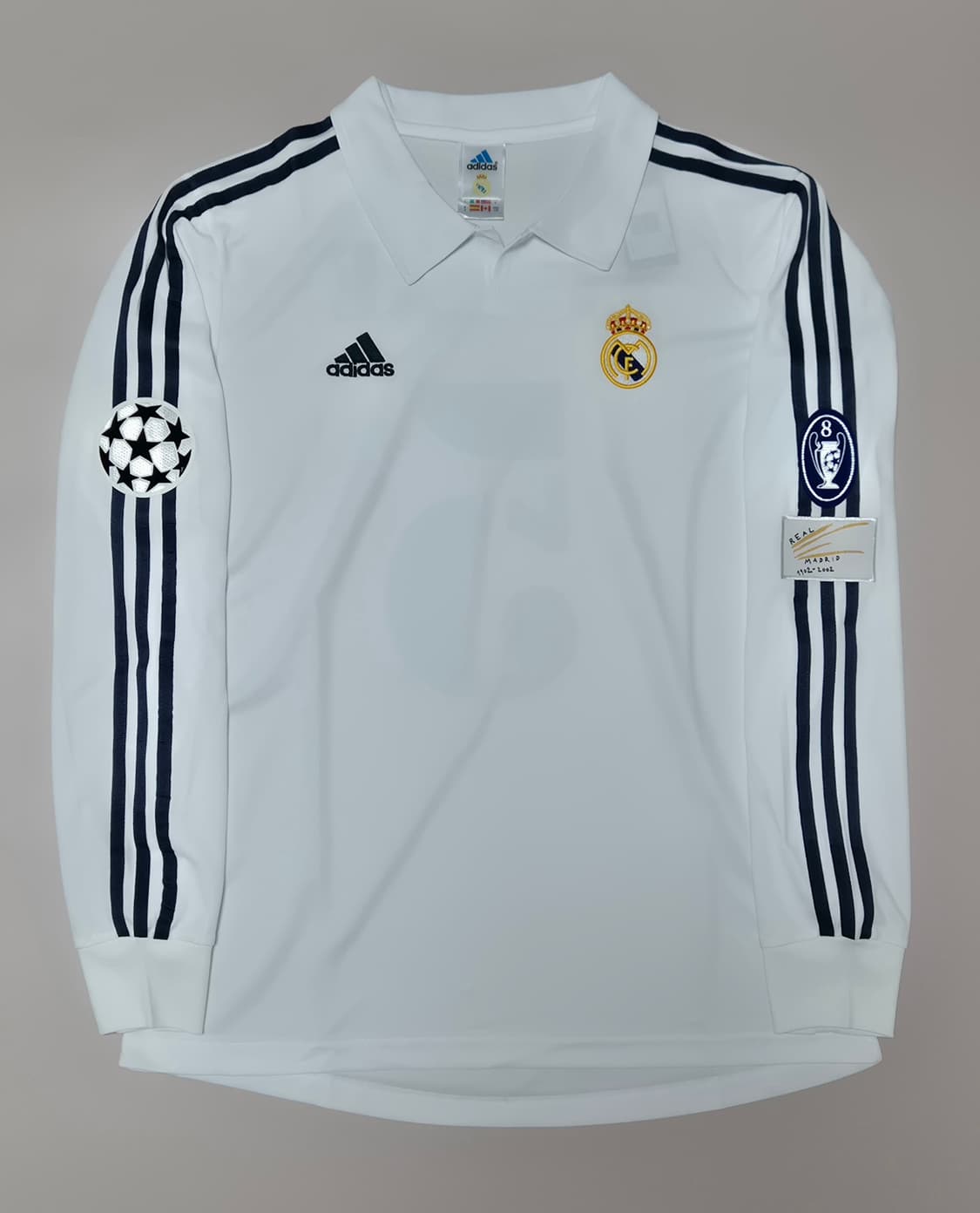 레트로)01-02시즌 지단 레알마드리드 긴팔유니폼 L사이즈 레플리카 상품이미지2