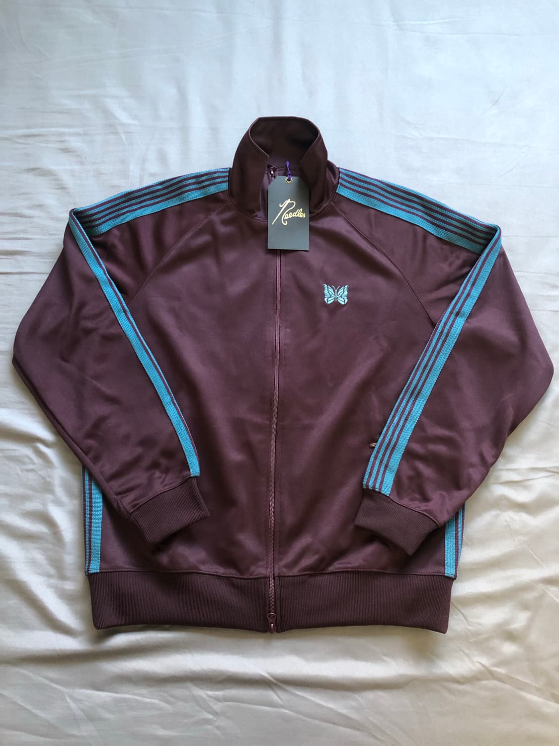 니들스 20ss 트랙 자켓 버건디 상품이미지1