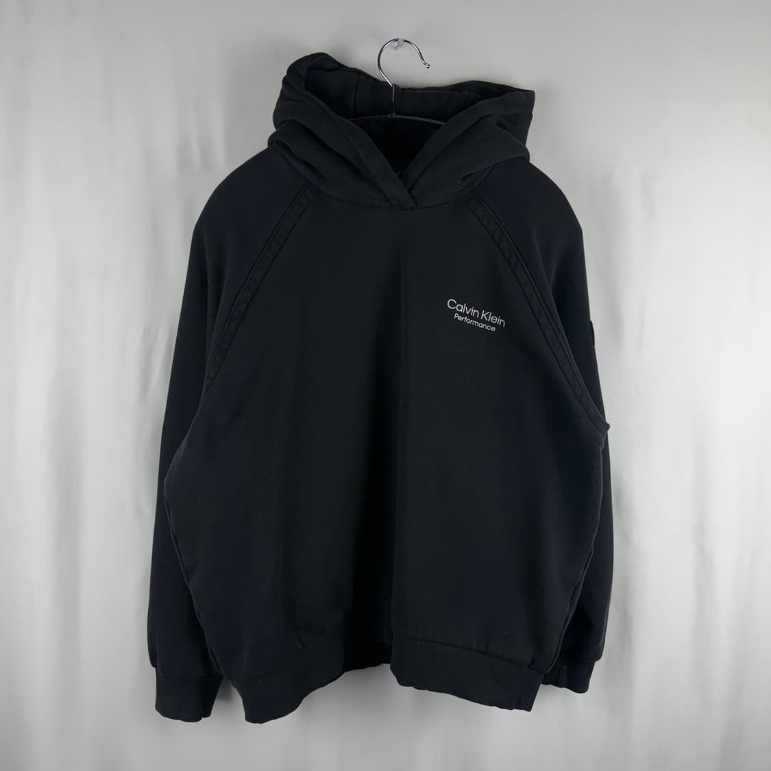 L) 캘빈클라인 퍼포먼스 후드 티 블랙 상품이미지2