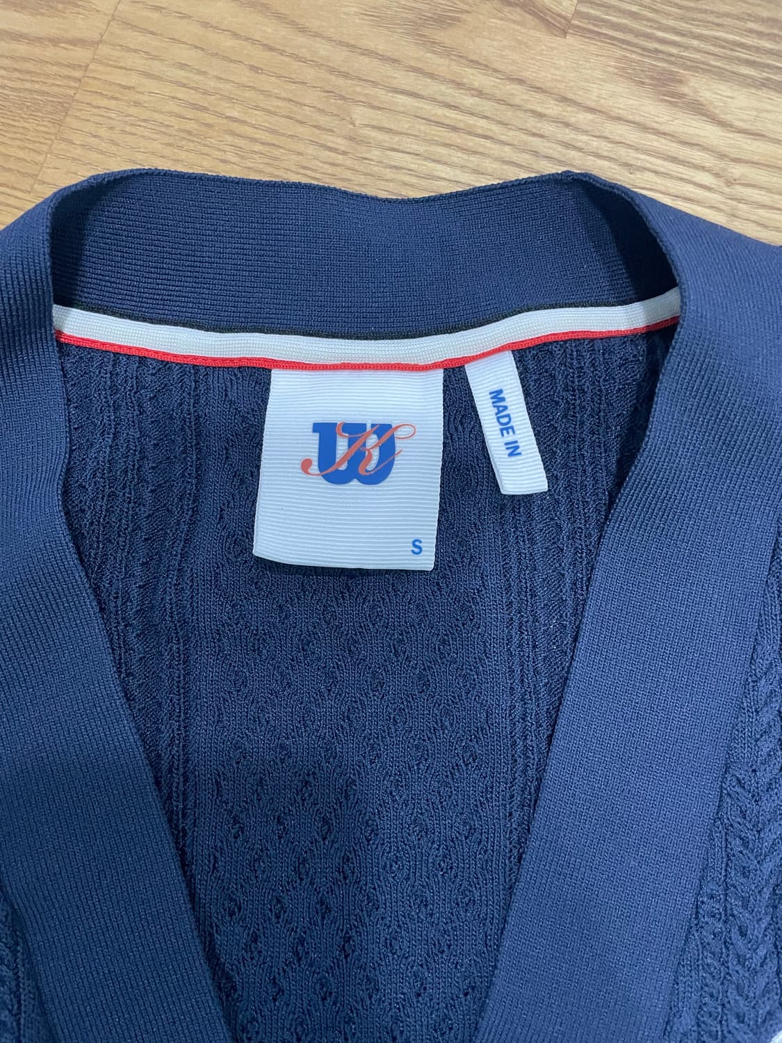 키스 윌슨 스웨터 가디건 s 사이즈 상품이미지3