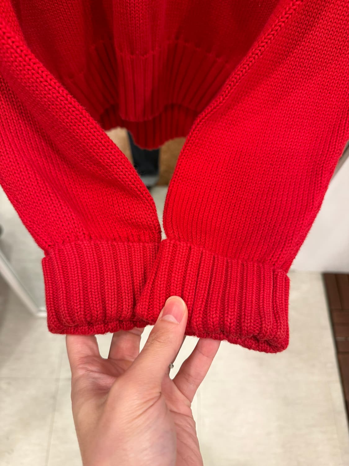 Polo ralph lauren 폴로 랄프로렌 브이넥 코튼 니트 상품이미지4