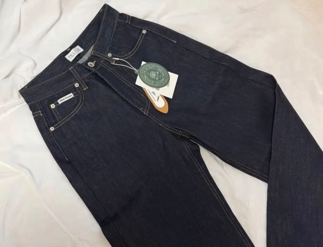 [미 시착 새 상품] 틸아이다이 셀비지 생지데님 s 상품이미지3