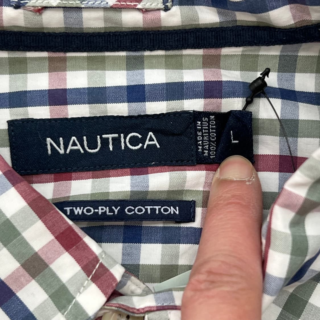 노티카 원포켓 체크셔츠 r3497 상품이미지6