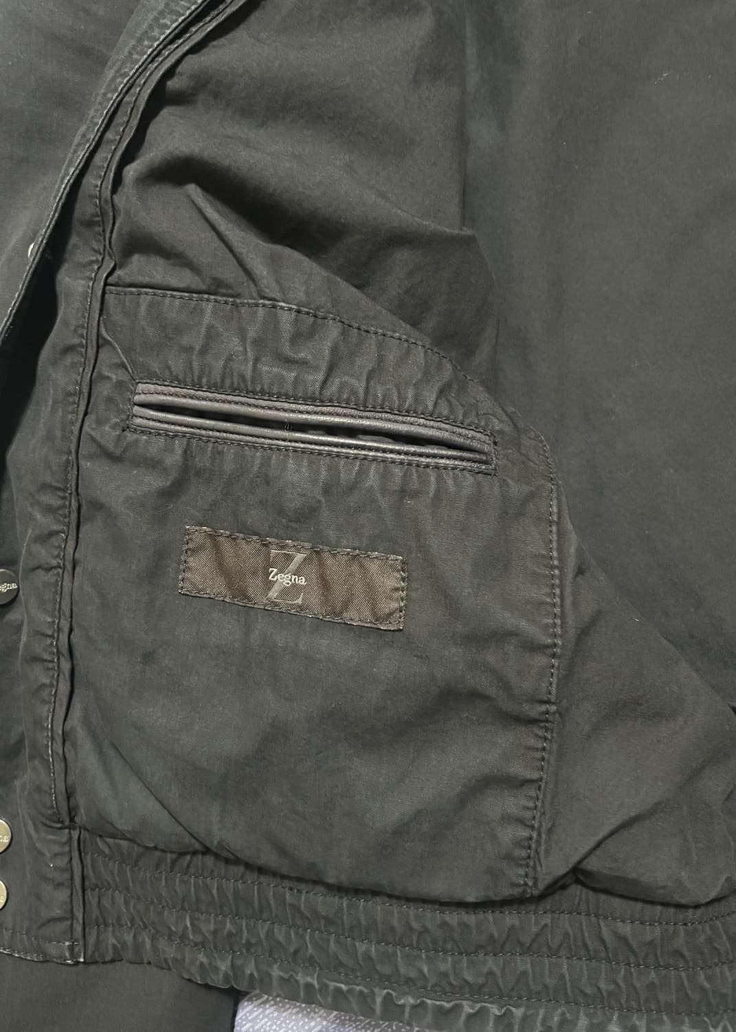 제냐 빈티지 자켓 100size 상품이미지3