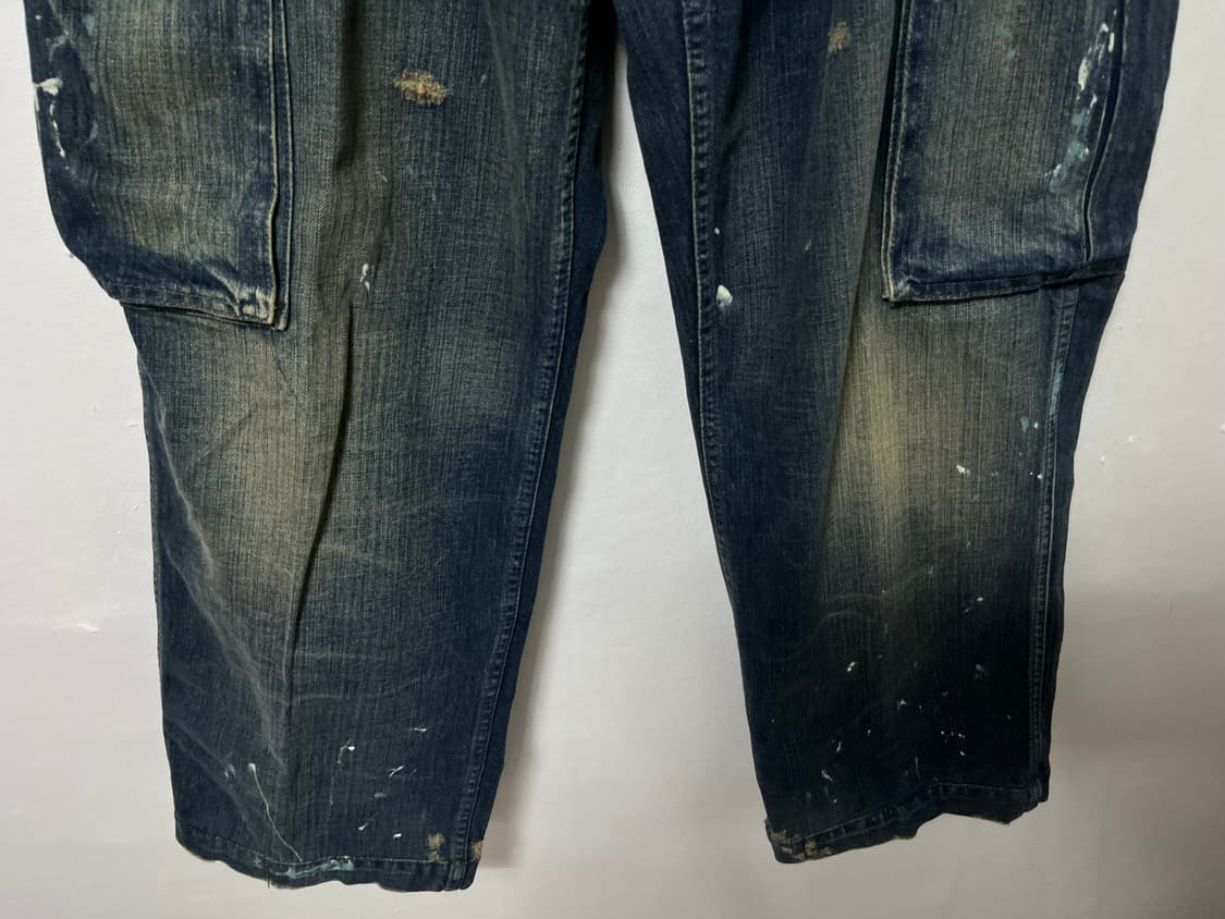 32 폴로 랄프로렌 카고 와이드 데님 청바지 정품 상품이미지3
