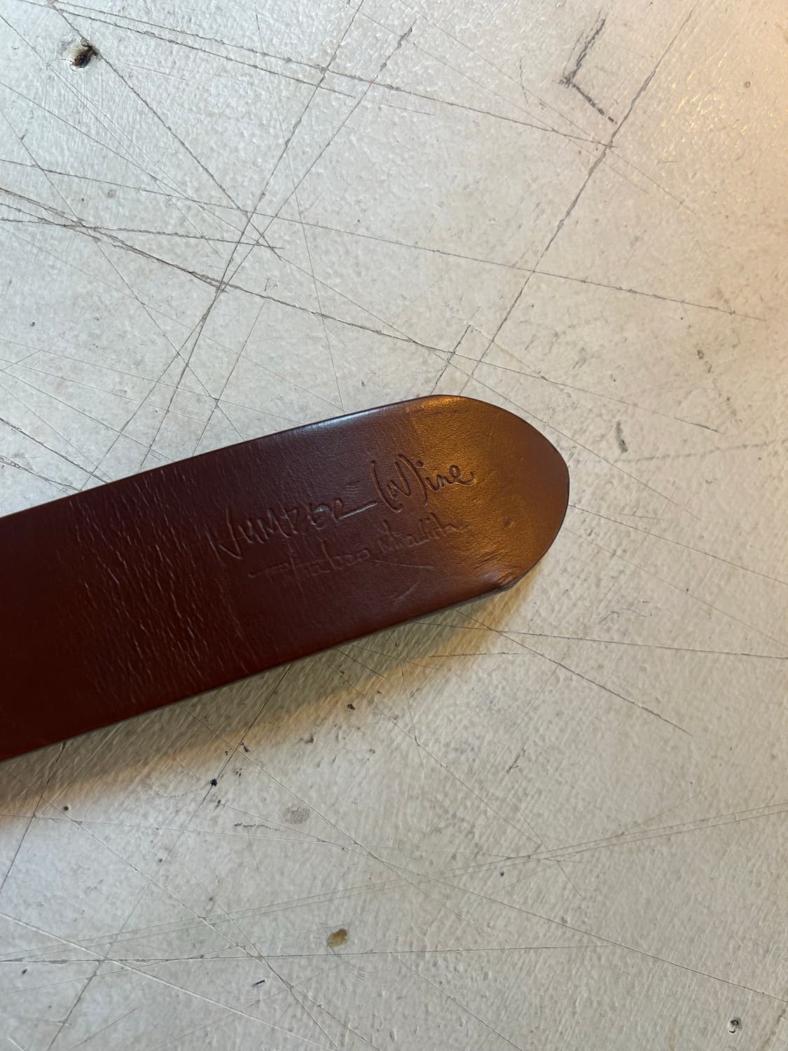 Number(N)ine 벨트 상품이미지3