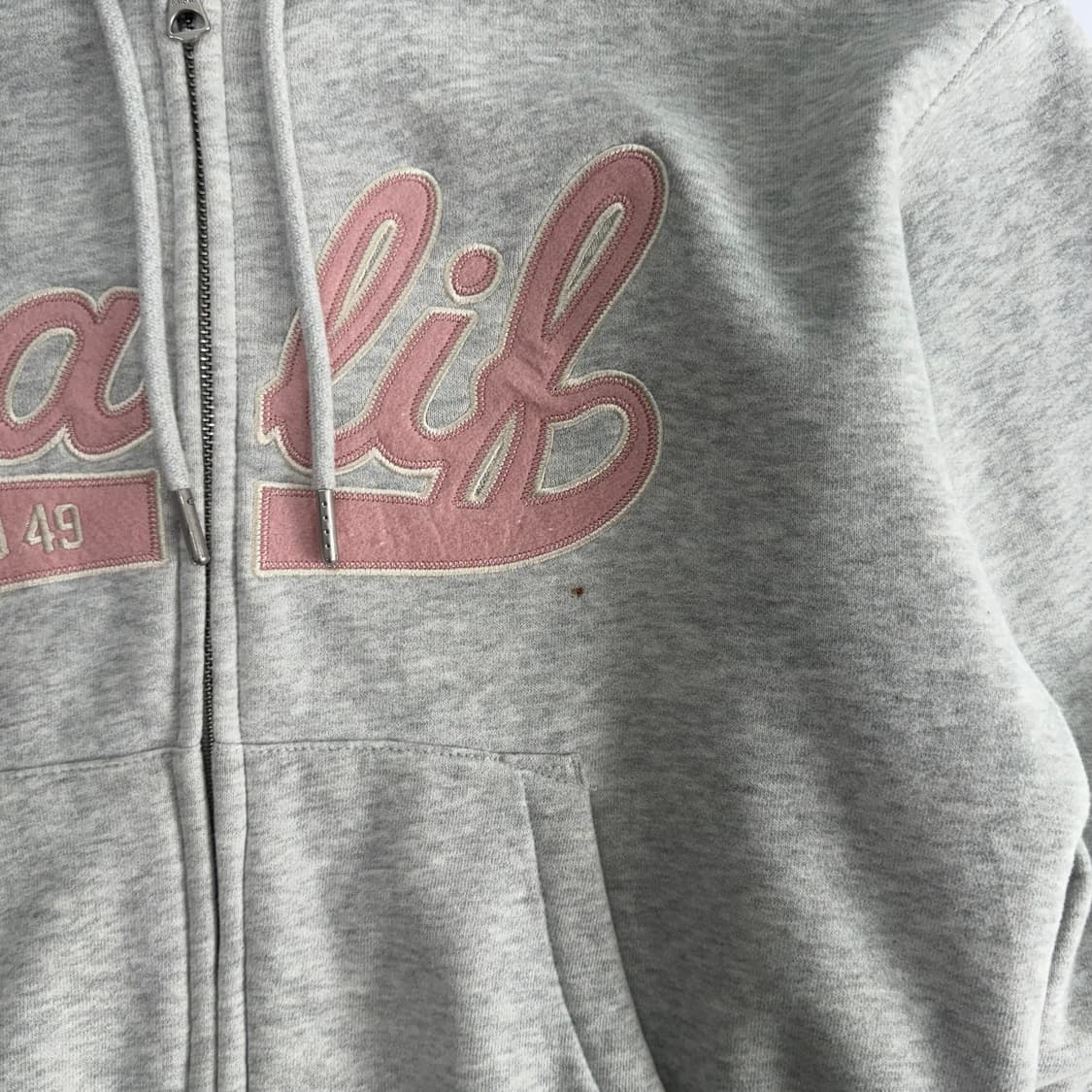 Who A U 후아유 캘리포니아 멜란지 후드집업 상품이미지6