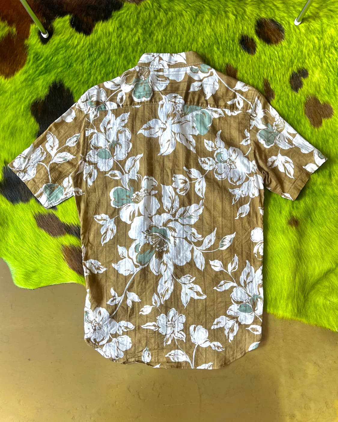 TORNADI MART Floral Pattern 1/2 Shirt 상품이미지8