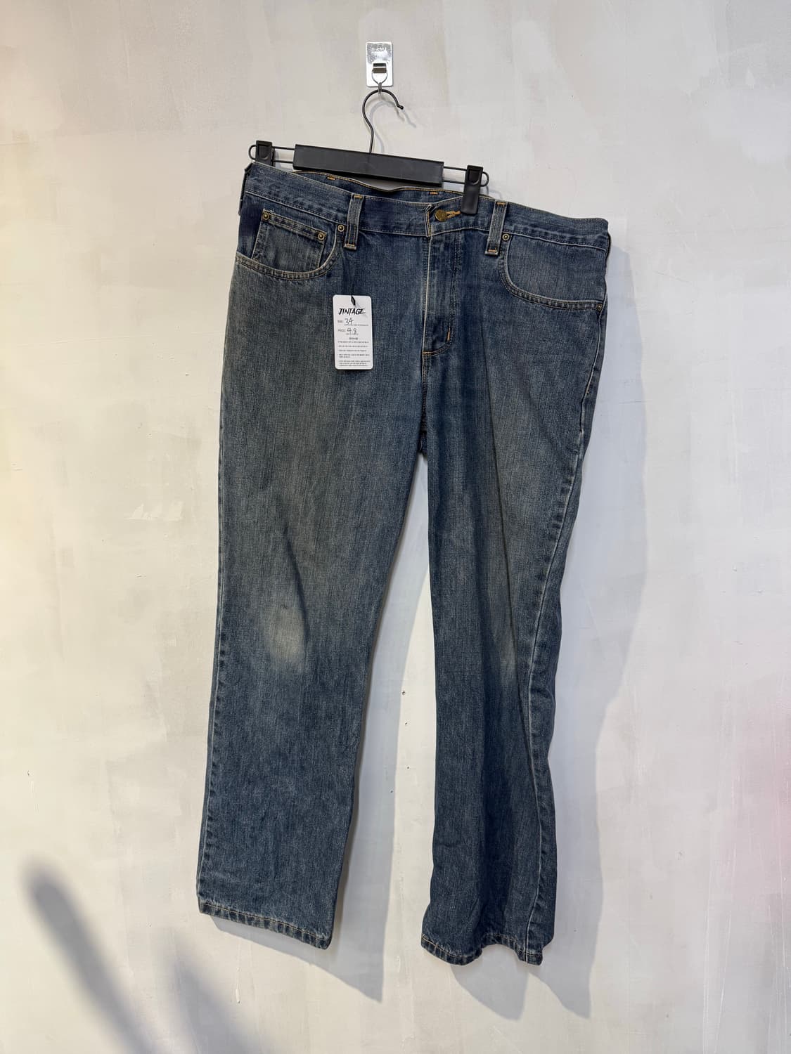 칼하트 중청 데님팬츠 상품이미지3