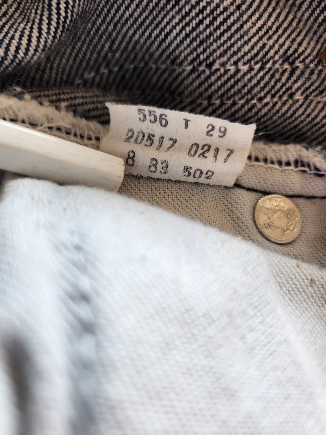 80s levis 20517-0217 orange tab 상품이미지3