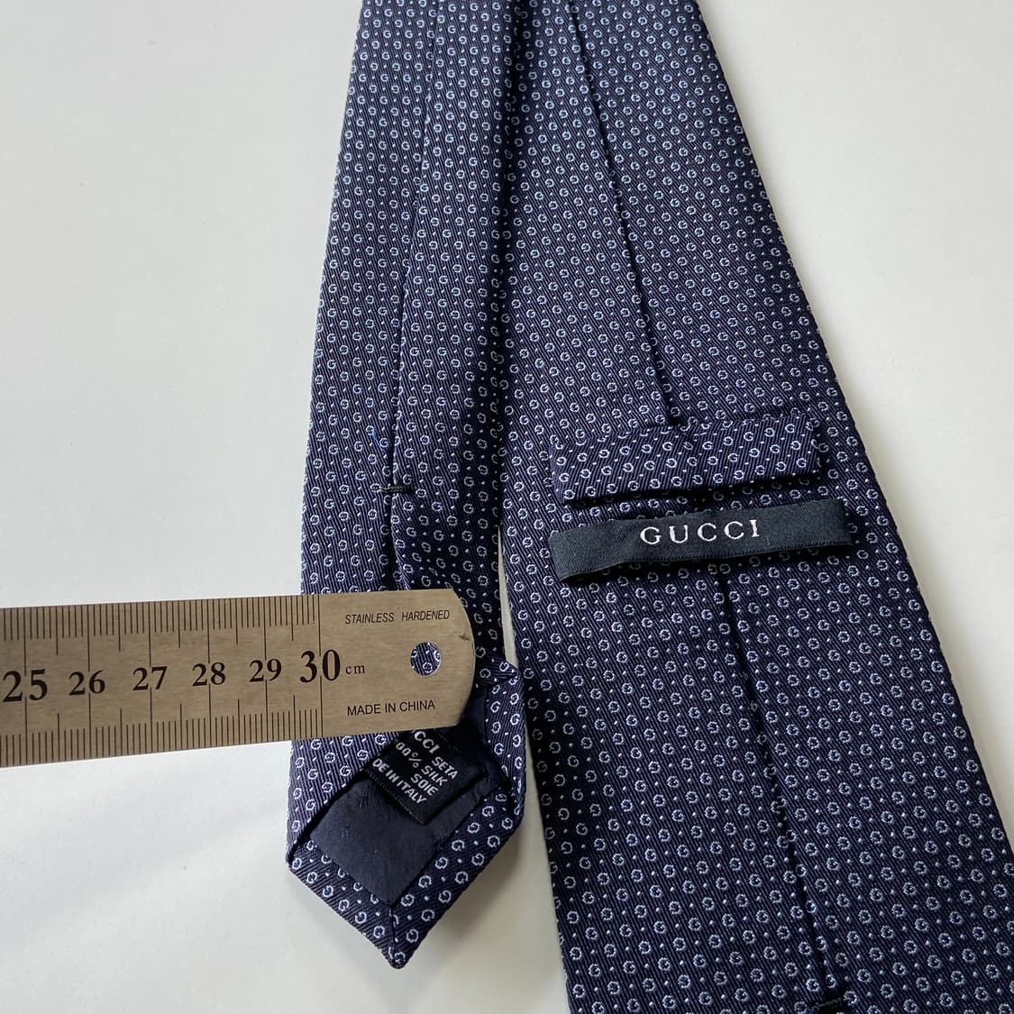 구찌(GUCCI) GG모노그램 명품 정품 넥타이 8.2cm 상품이미지5