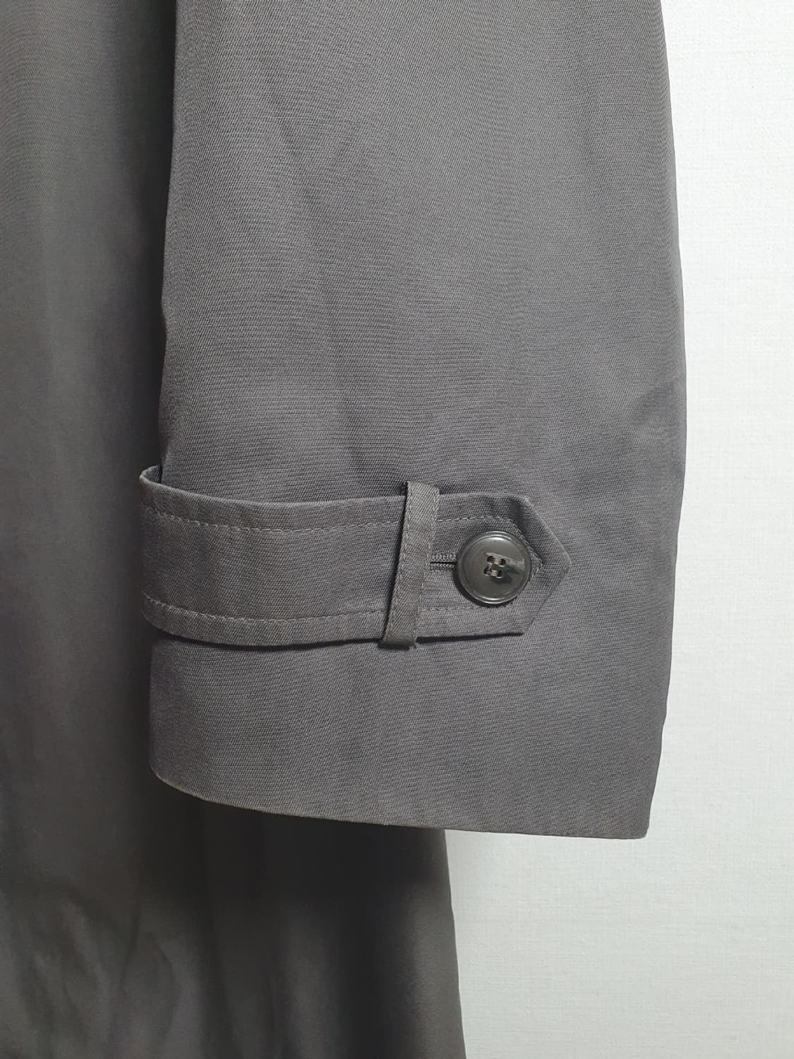 🧥🩶 YSL 클래식 싱글 코트 토프그레이 46 상품이미지3