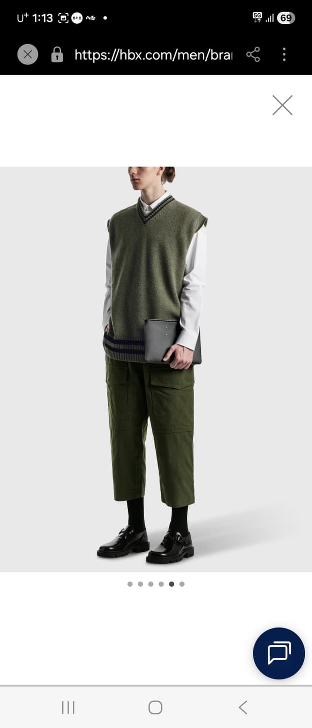 새제품 EU 46) 메종 마르지엘라 10번 니트 베스트 팝니다 상품이미지8