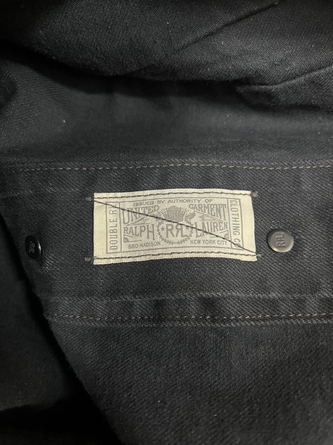 RRL 더블알엘 lot.271 블랙 트러커 자켓 M 멕시코 상품이미지6