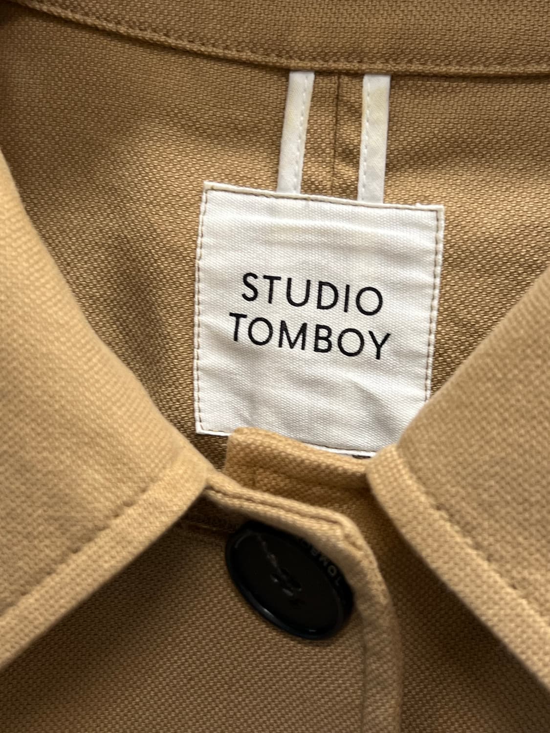 (F) 스튜디오 톰보이 3포켓 워커 점퍼 베이지 상품이미지4
